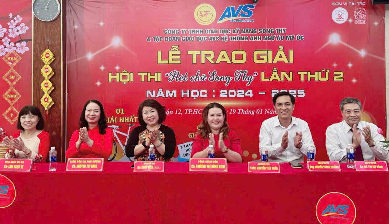 Hội Thi Luyện Chữ Đẹp — Trung tâm Anh Thy