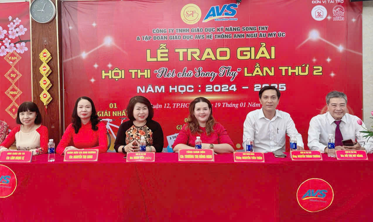 Hội Thi Luyện Chữ Đẹp — Trung tâm Anh Thy