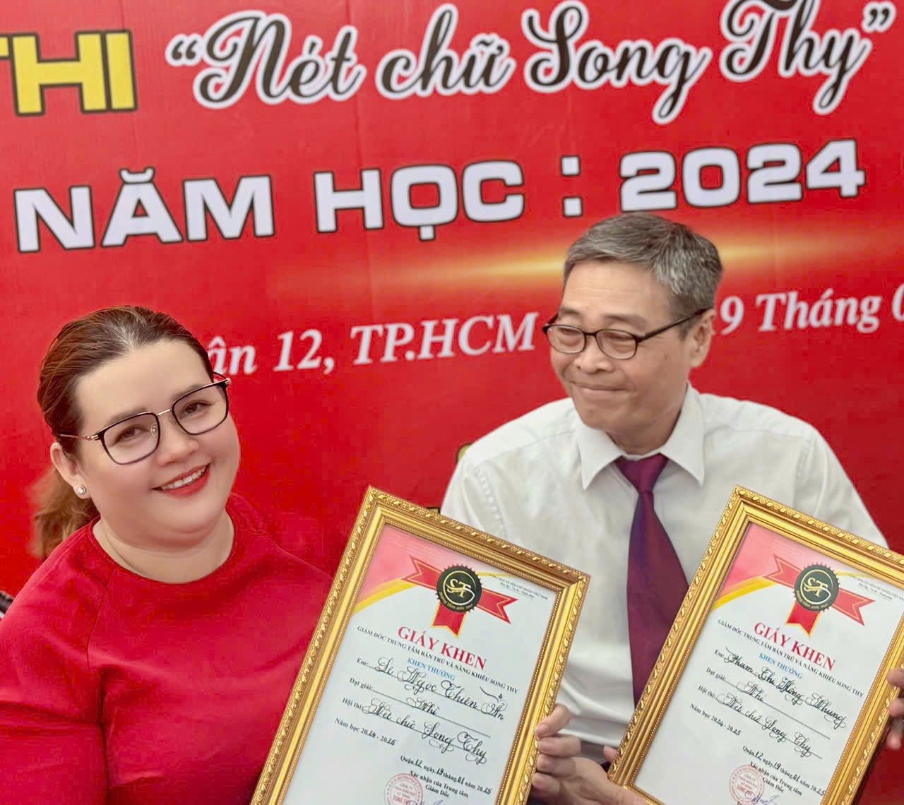 Hội Thi Luyện Chữ Đẹp — Trung tâm Anh Thy