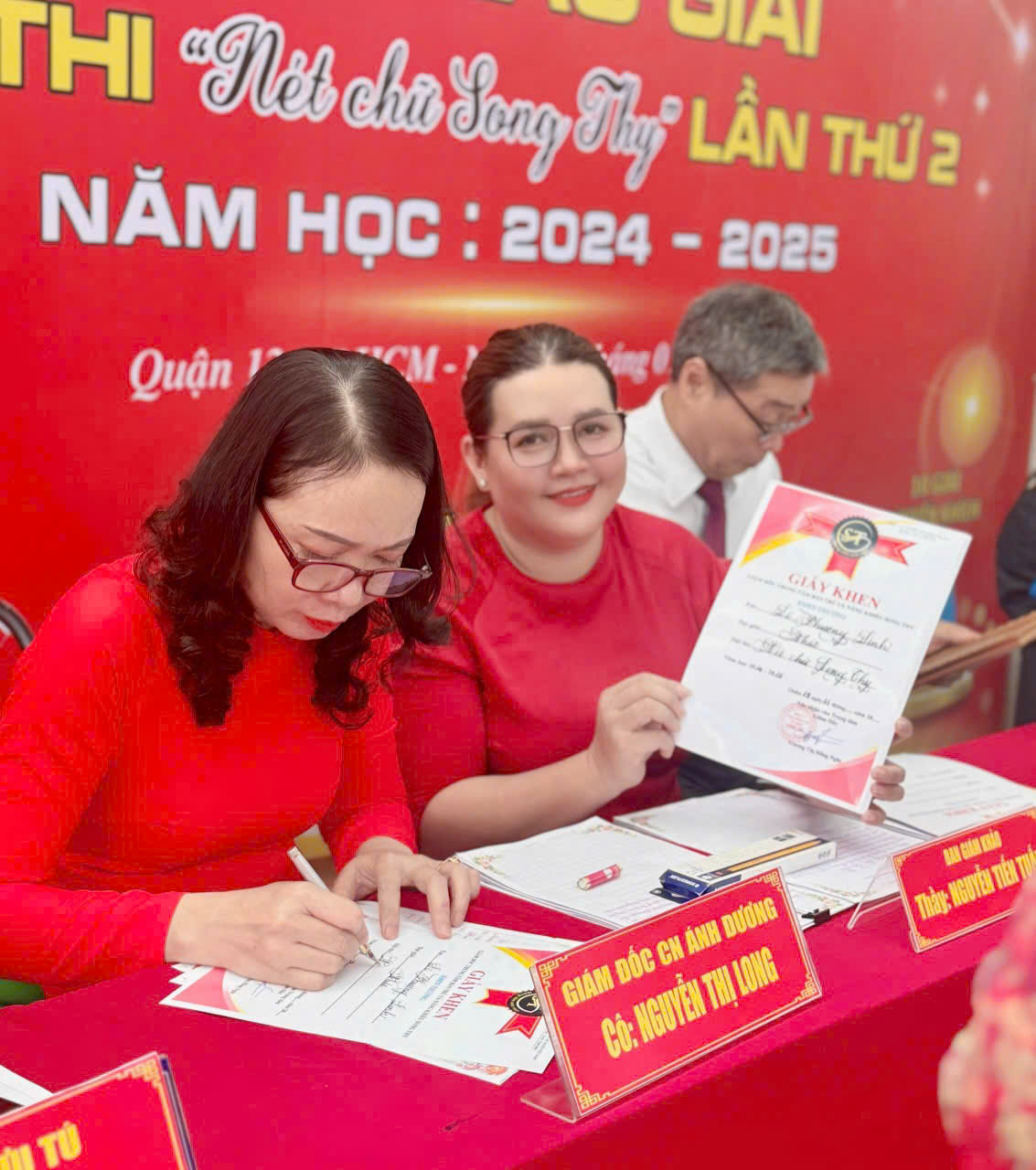 Hội Thi Luyện Chữ Đẹp — Trung tâm Anh Thy
