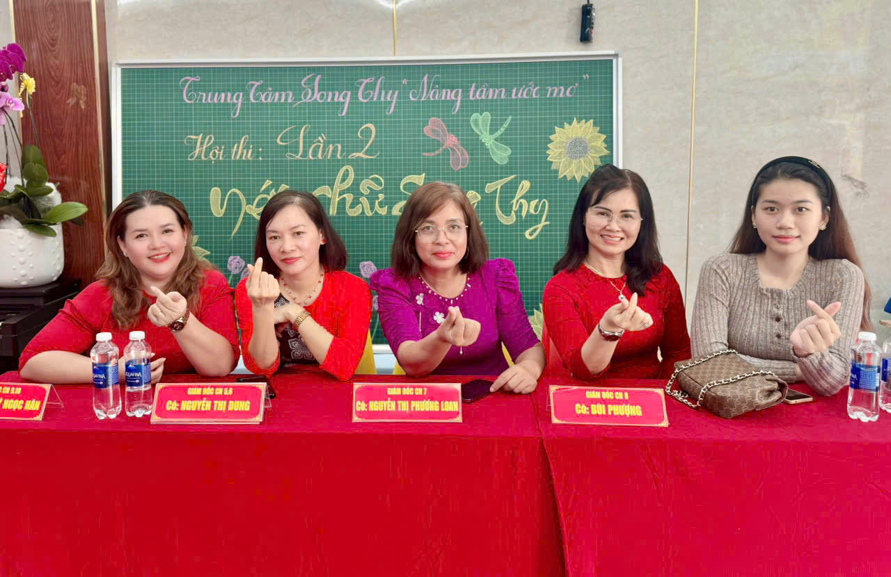 Hội Thi Luyện Chữ Đẹp — Trung tâm Anh Thy
