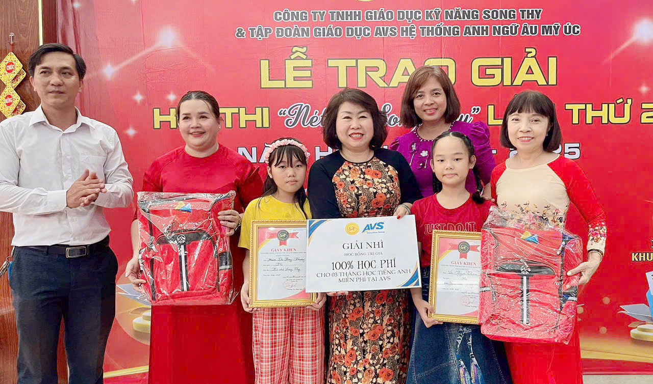 Hội Thi Luyện Chữ Đẹp — Trung tâm Anh Thy